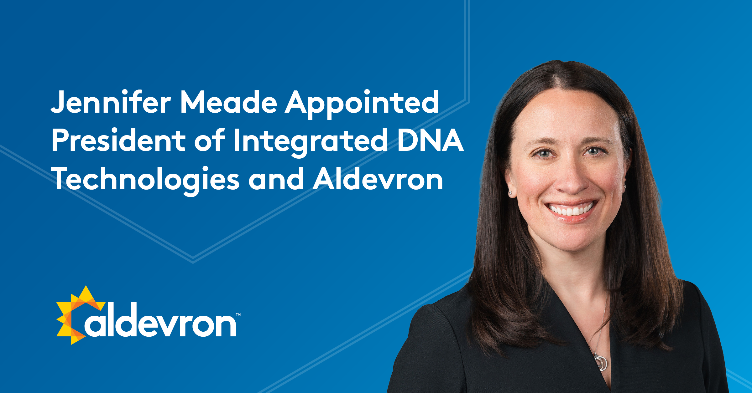 Jennifer Meade Appointed President of Integrated DNA