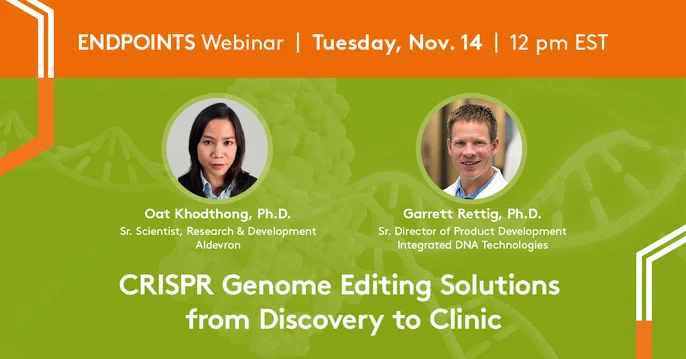 CRISPR Gene Editing Webinar November 14