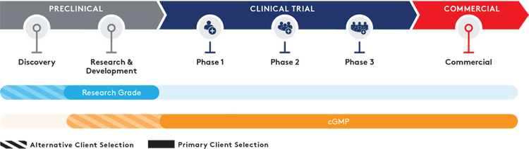 Preclinical - Commercial cGMP@4x